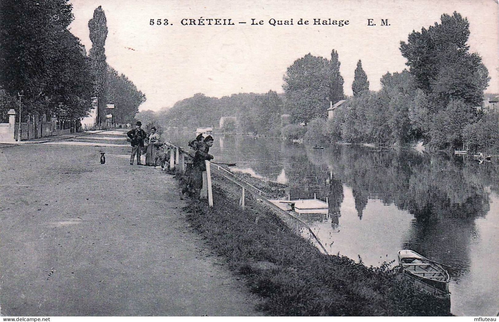 94* CRETEIL    Le Quai De Halage     RL45,1038 - Creteil