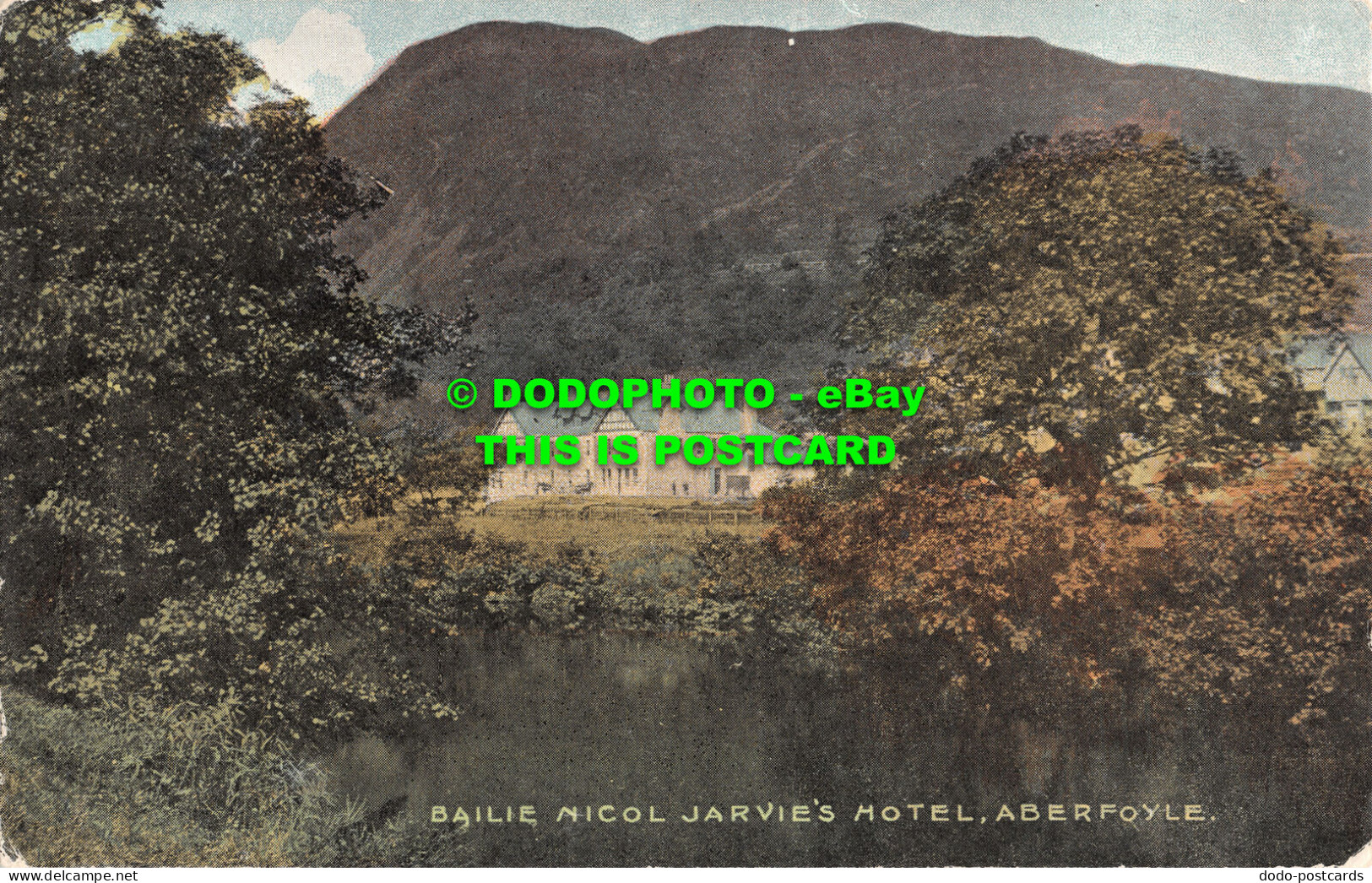 R467396 Aberfoyle. Bailie Nicol Jarvie Hotel. The National Series - World