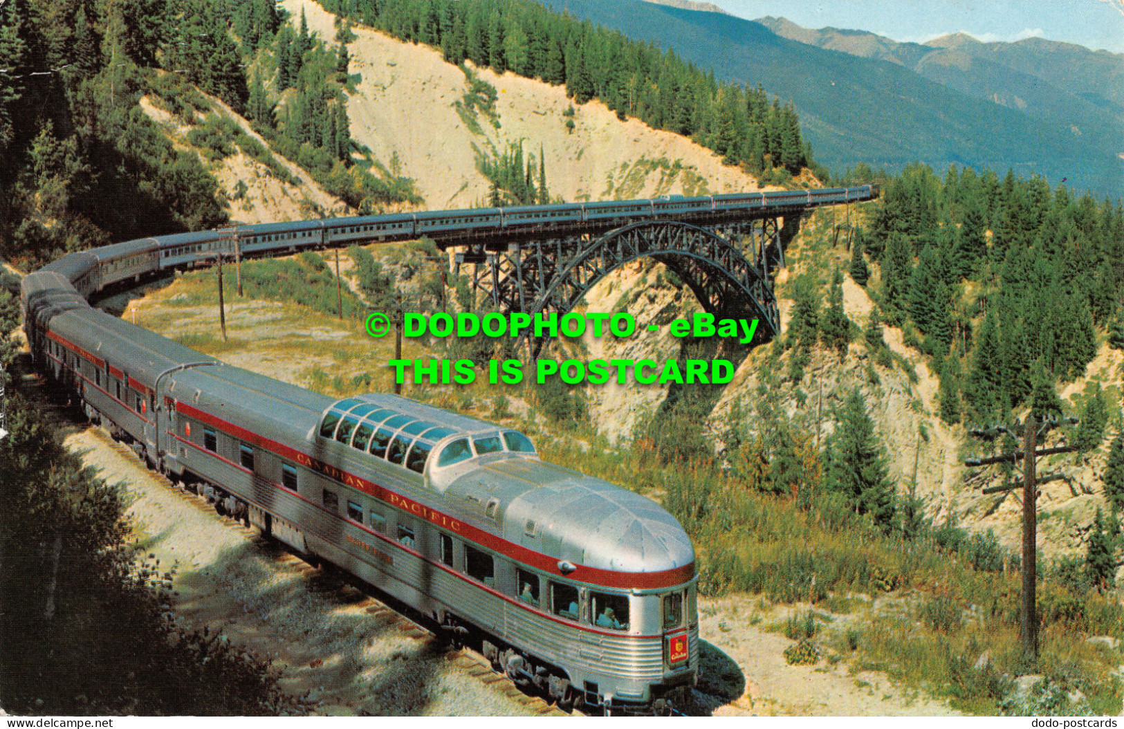 R467400 Canadian Pacific All Stainless Steal. Scenic Dome Streamliner. The Canad - Monde