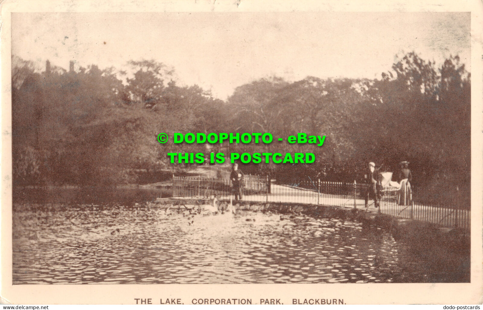 R467404 Blackburn. The Lake Corporation Park. A. And E. C. Series - Monde