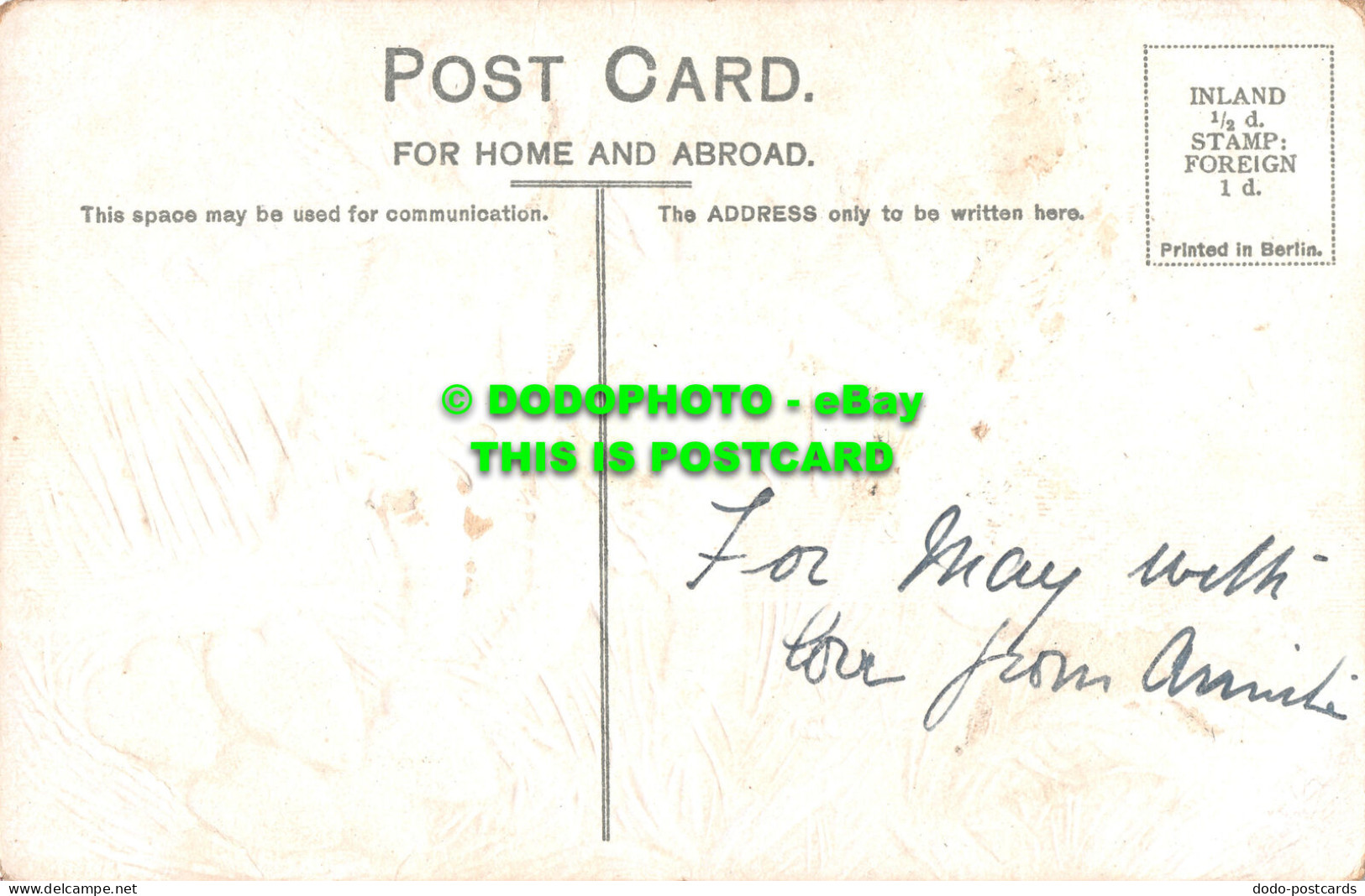 R467405 For Auld Land Syne. Postcard - Monde