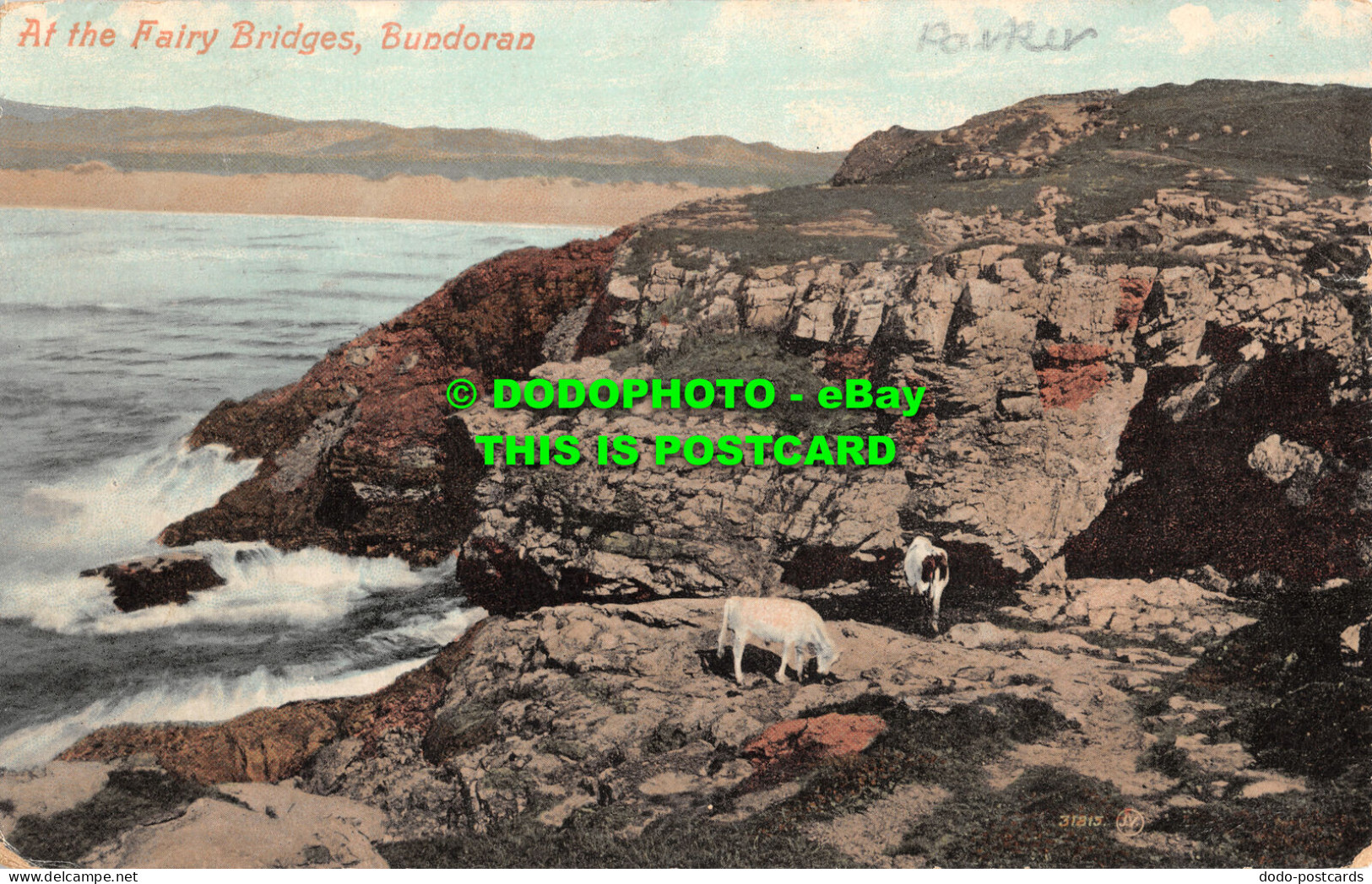 R467078 Bundoran. At The Fairy Bridges. 1909 - World