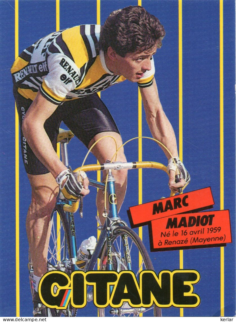 MARC MADIOT RENAULT GITANE 1983 - Ciclismo