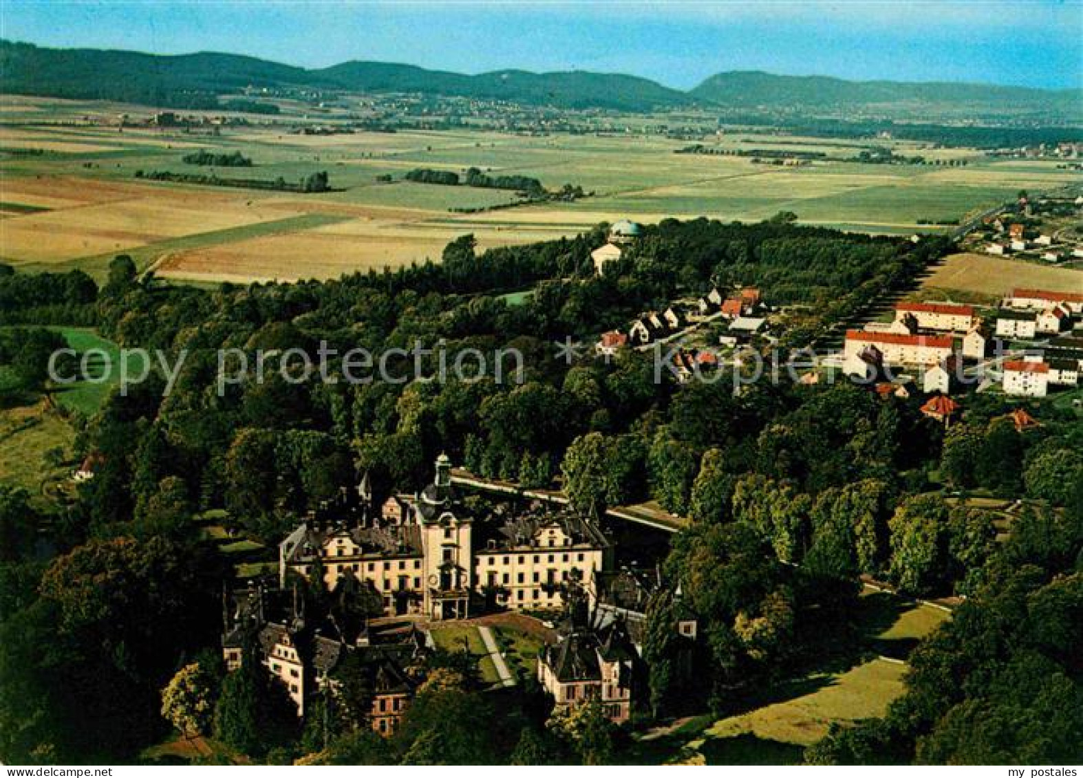 72665557 Bueckeburg Fliegeraufnahme Schloss Bueckeburg - Bueckeburg
