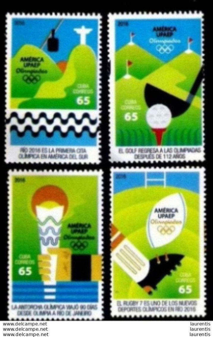 1284  Golf - Rugby - Soccer - UPAEP - 2016 - MNH - 2,75 - Golf