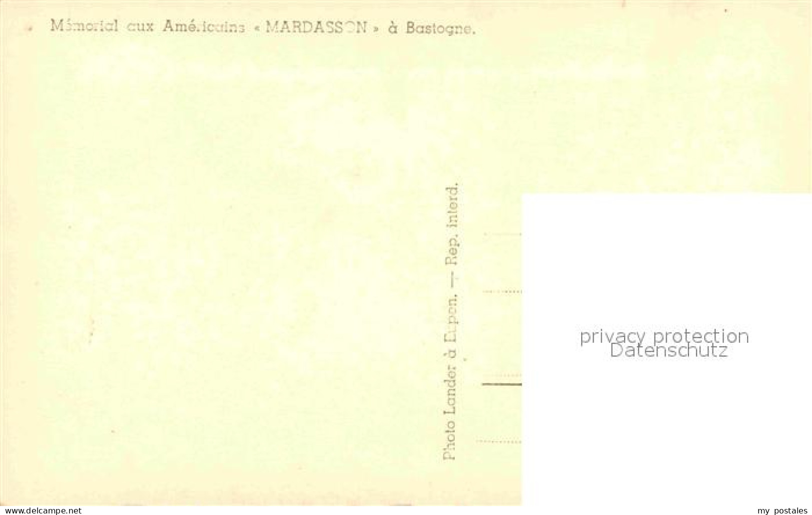 72665369 Bastogne Liege Memorial Aux Americains Mardasson Bastogne Liege - Other & Unclassified