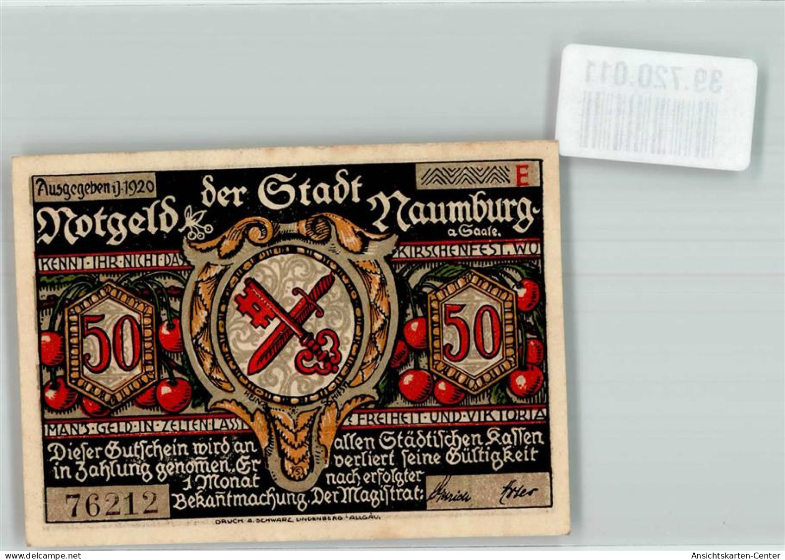 39720011 - Naumburg Saale - Naumburg (Saale)