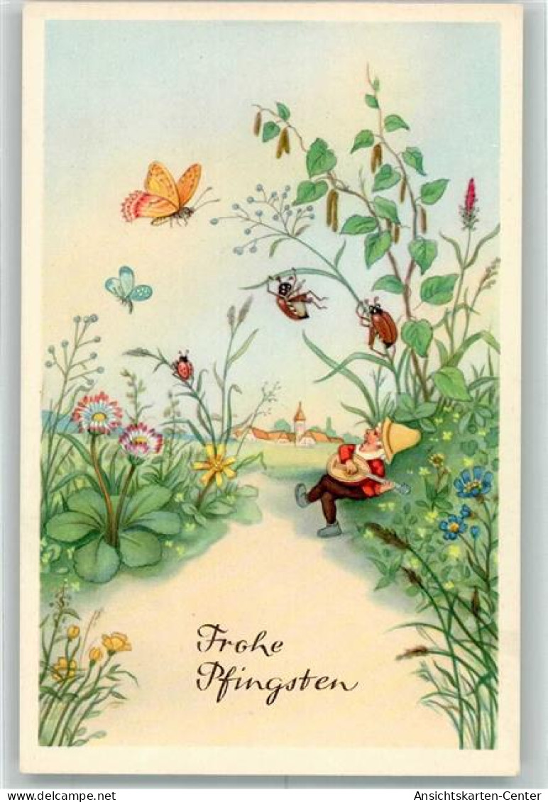 39648711 - Pfingsten Maikaefer Schmetterling Gitarre Blumen - Fairy Tales, Popular Stories & Legends