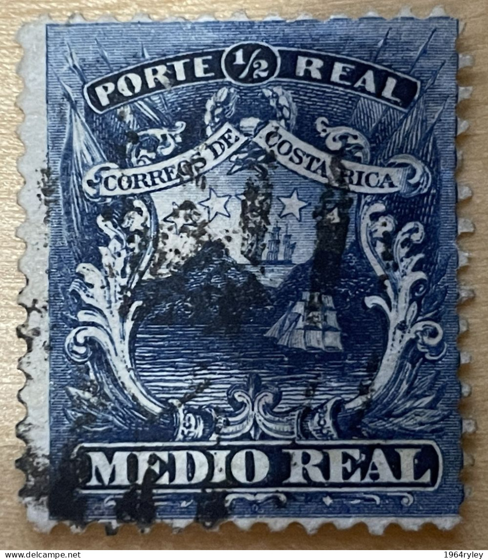 COSTA RICA - (0) - 1863 - # 1   (see Photo For Condition) - Costa Rica