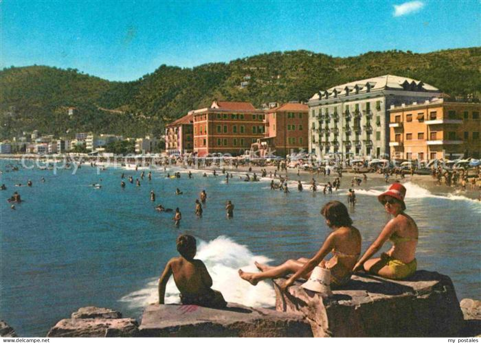 72665004 Laigueglia  Scorcio Panoramico Dal Molo Spiaggia Savona - Sonstige & Ohne Zuordnung