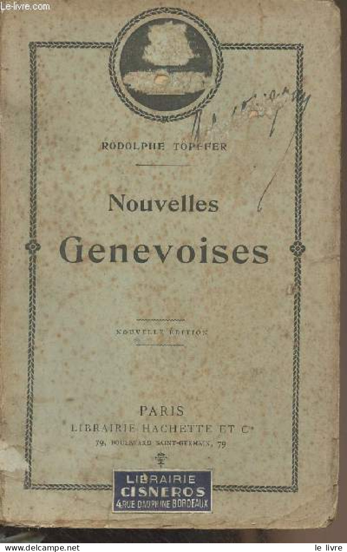 Nouvelles Genevoises - Töpffer Rodolphe - 1914 - Valérian