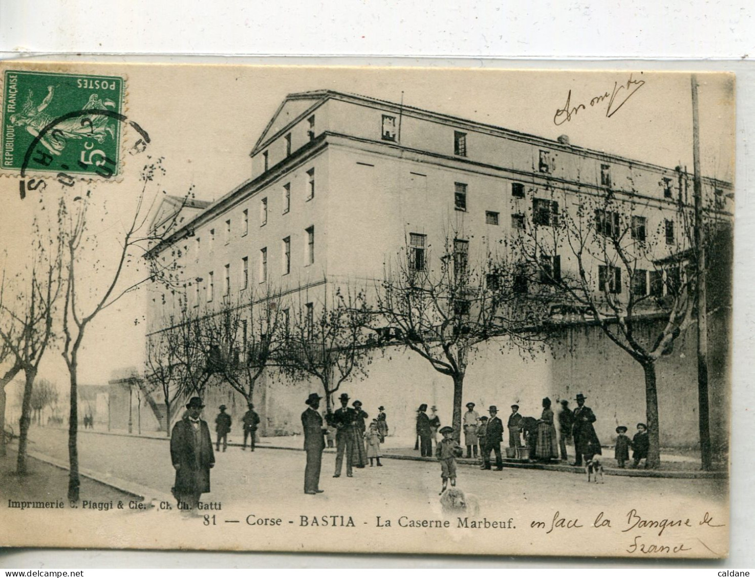2B-CORSE  - BASTIA  -La Caserne Marbeuf - Bastia