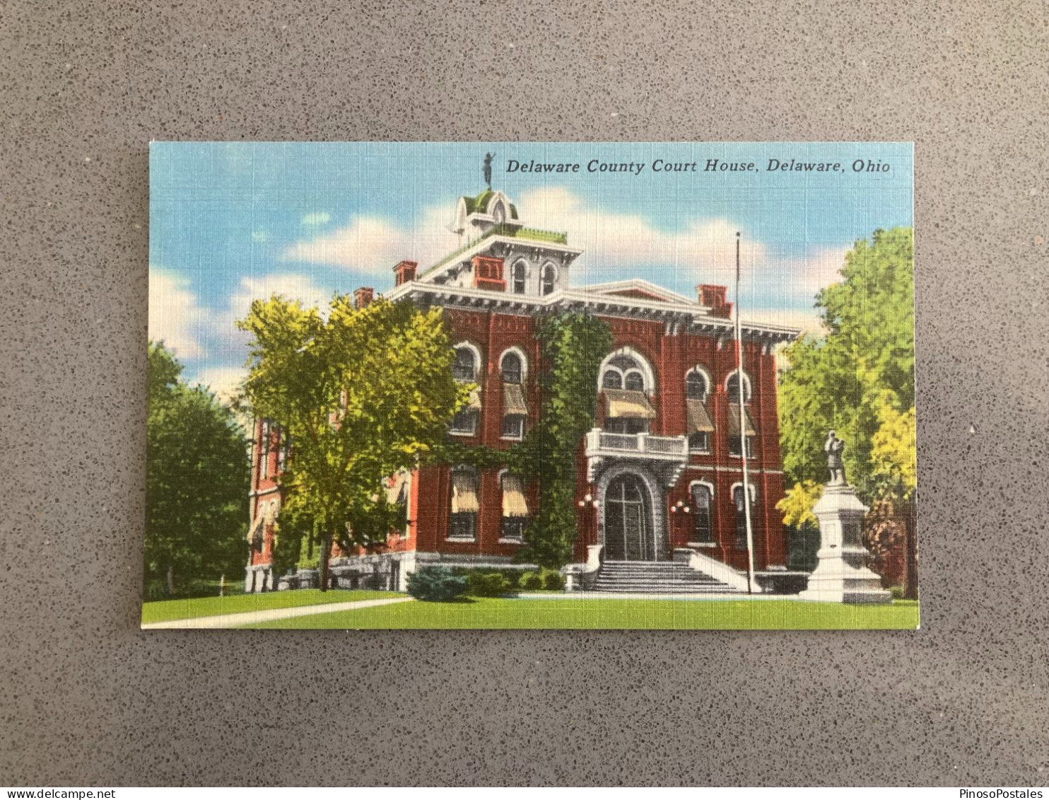 Delaware County Court House, Delaware, Ohio Carte Postale Postcard - Sonstige & Ohne Zuordnung