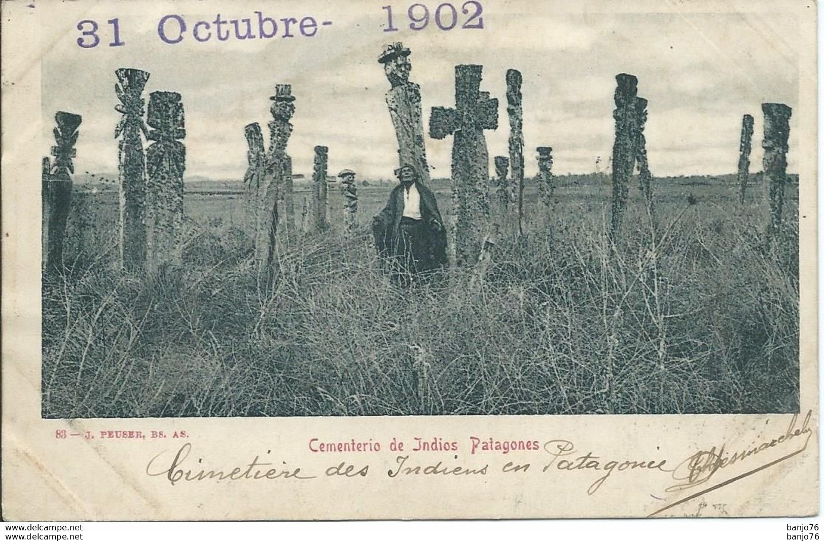 CHILI - Cementerio De Indios Patagones - Chili