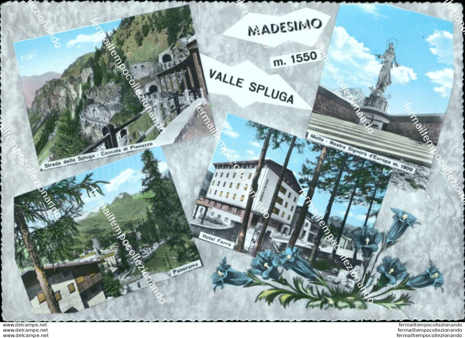 Bc477 Cartolina Madesimo Valle Spulga Provincia Di Sondrio - Sondrio
