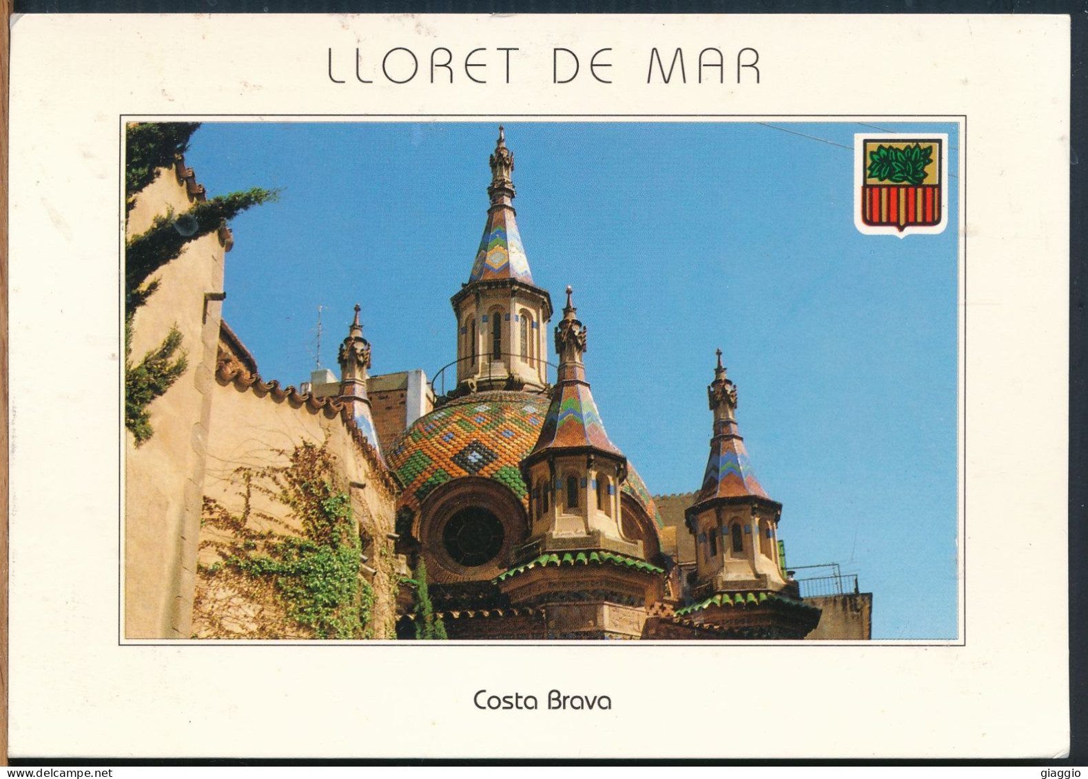 °°° 31042 - SPAIN - LLORET DE MAR - VISTA DE LA IGLESIA - 2005 With Stamps °°° - Autres & Non Classés