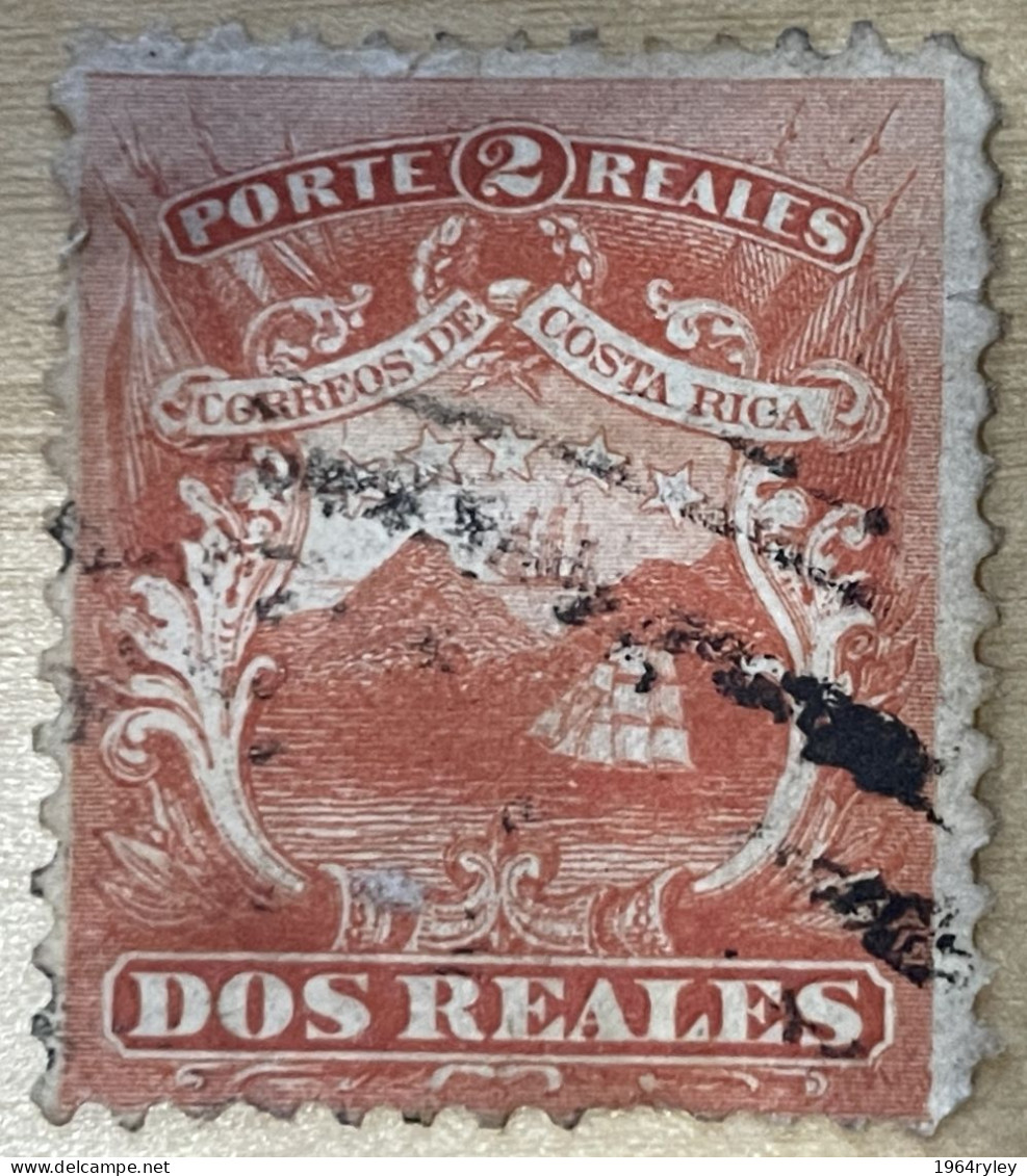 COSTA RICA - (0) - 1863 - # 2  (see Photo For Condition) - Costa Rica