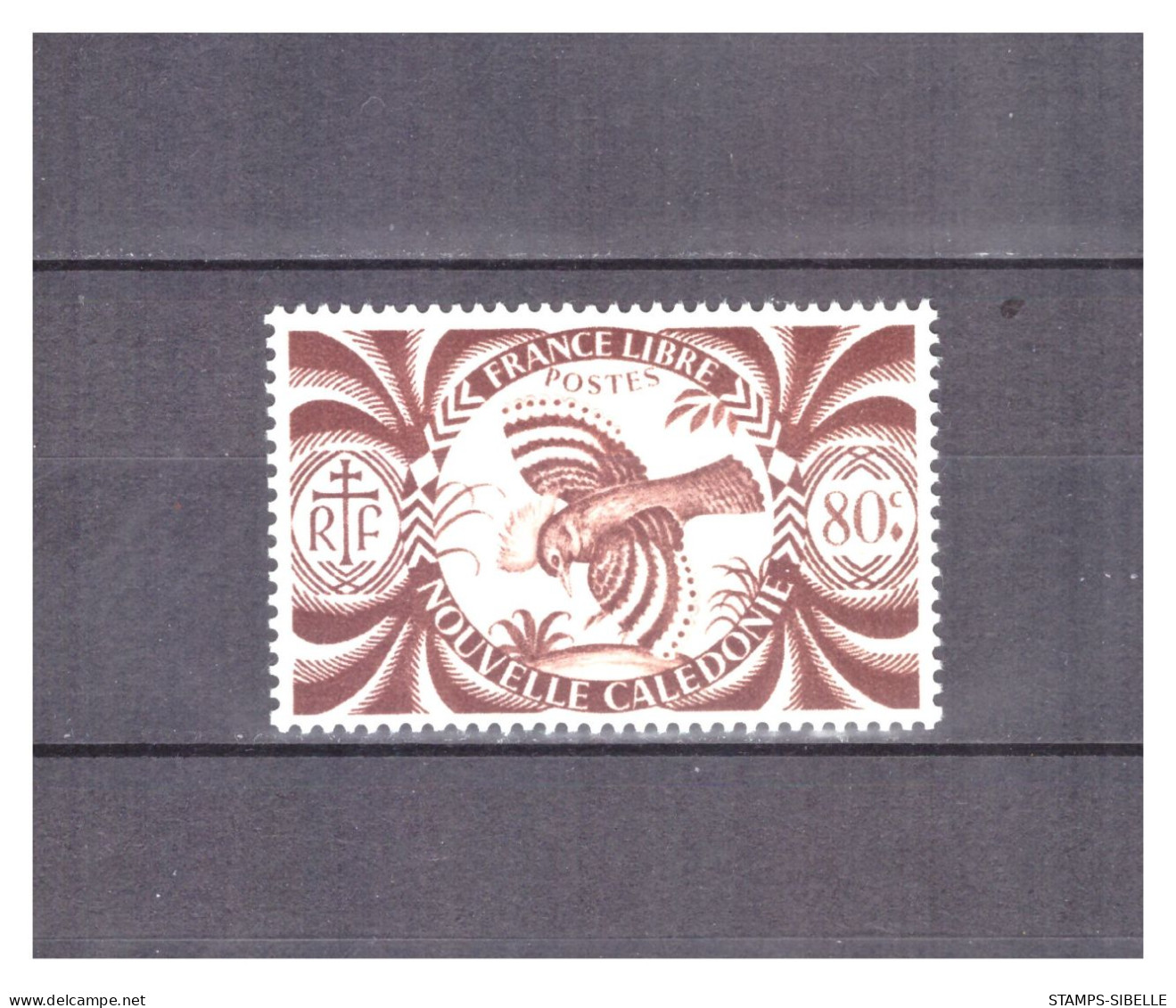 NOUVELLE  CALEDONIE   . N °  235  . 80 C     NEUF    ** . SUPERBE . - Unused Stamps