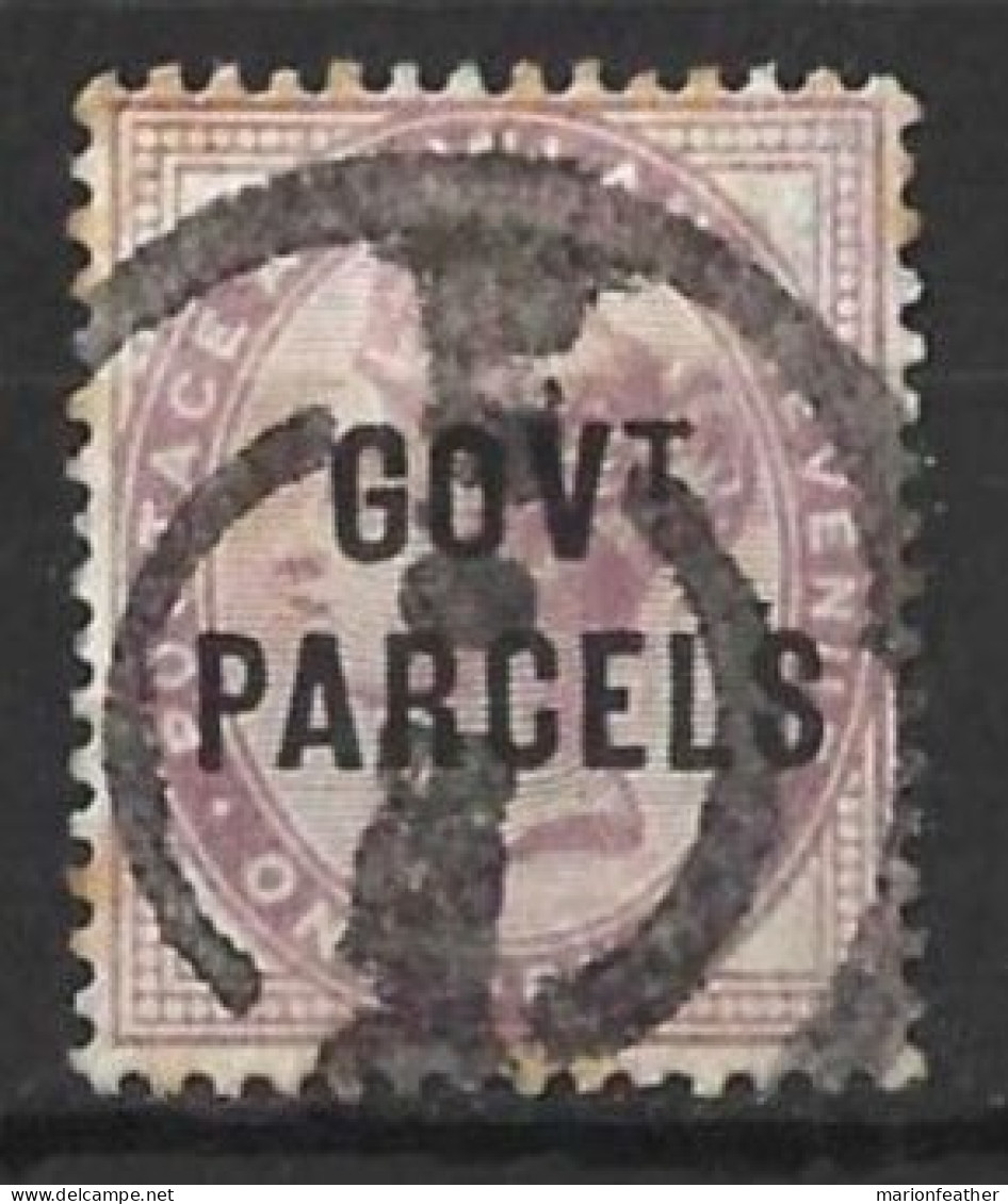 GB..QUEEN VICTORIA..(1837-01.)....GOVT. PARCEL........SG069....(CAT.VAL.£30.)......CDS......USED. - Used Stamps