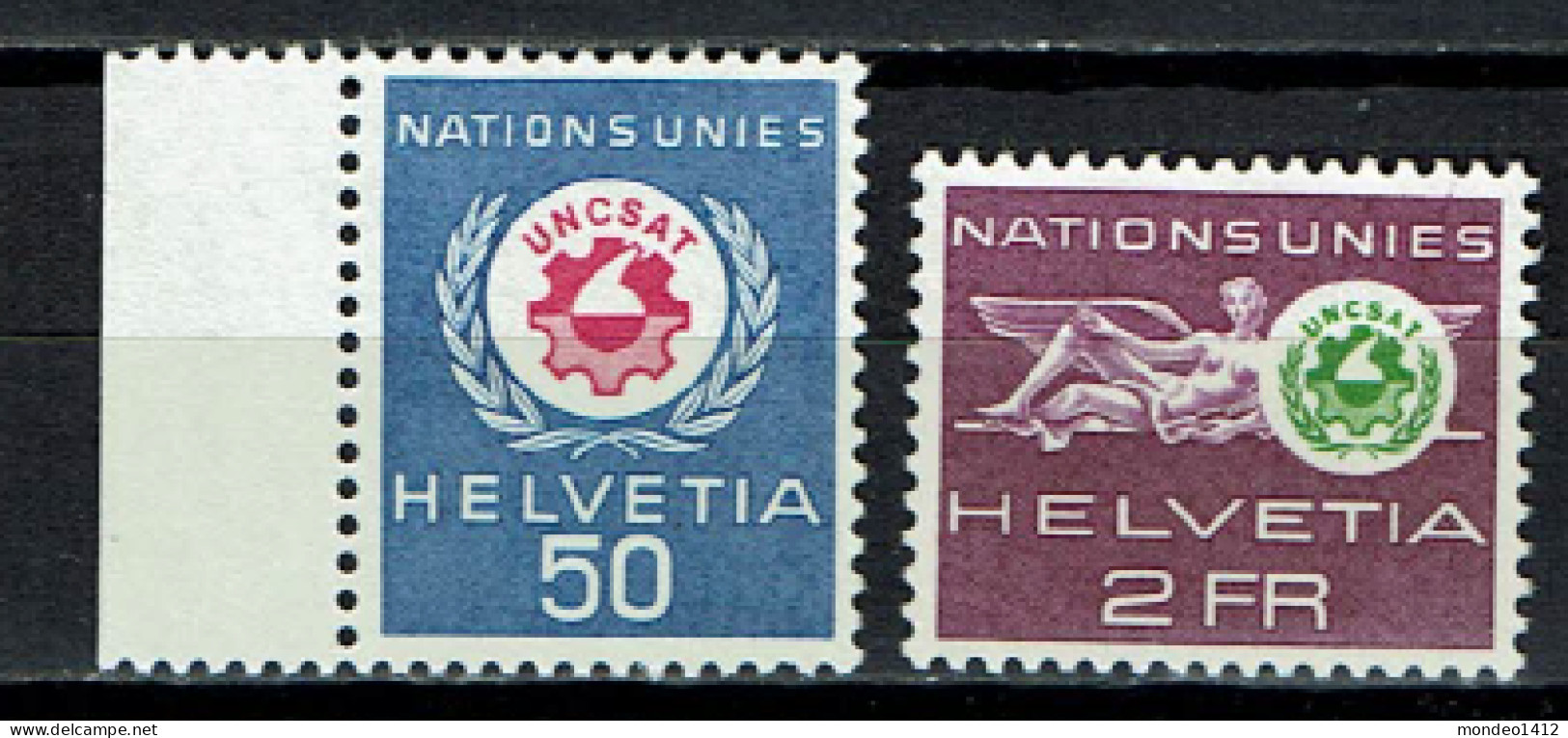 Suisse 1963 - YT 434/435 ** MNH - Dienstzegels