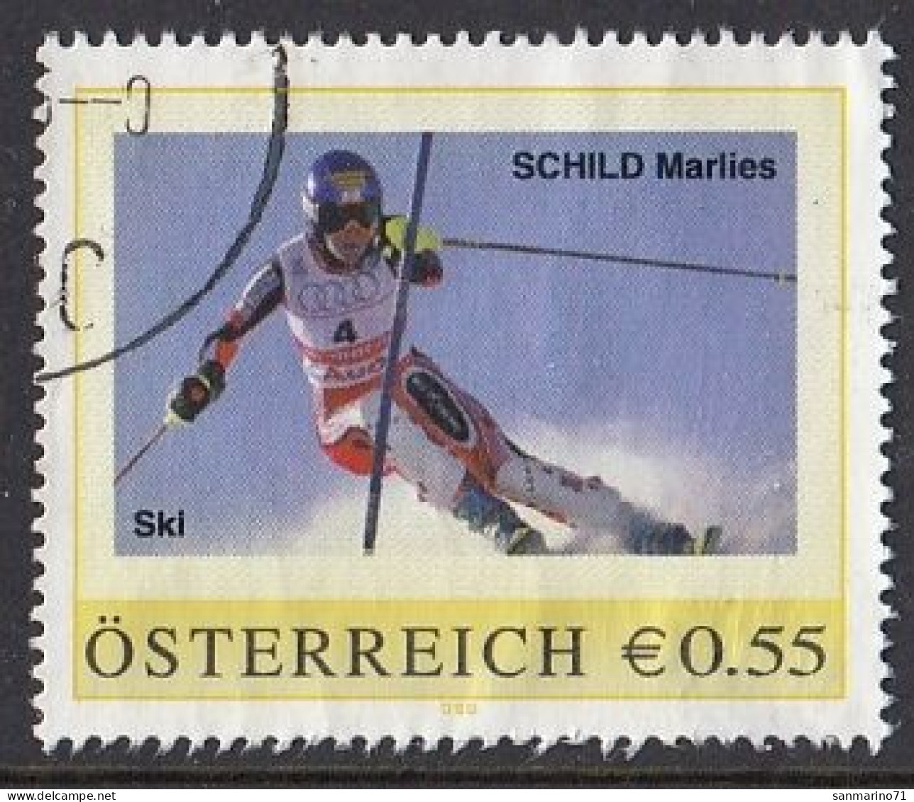AUSTRIA 17,personal,used,hinged,Marlies Schild - Personalisierte Briefmarken