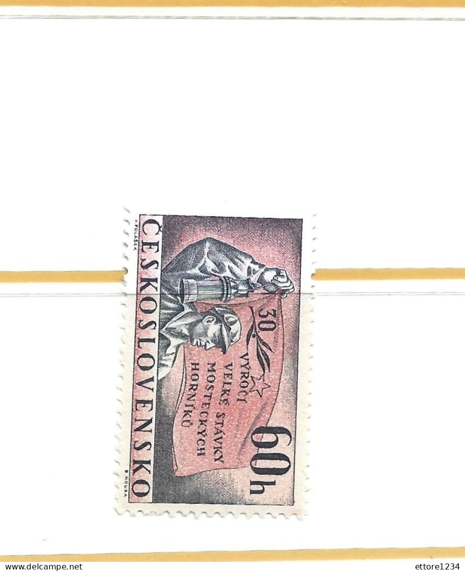 Cecoslovacchia 1962 - Unused Stamps