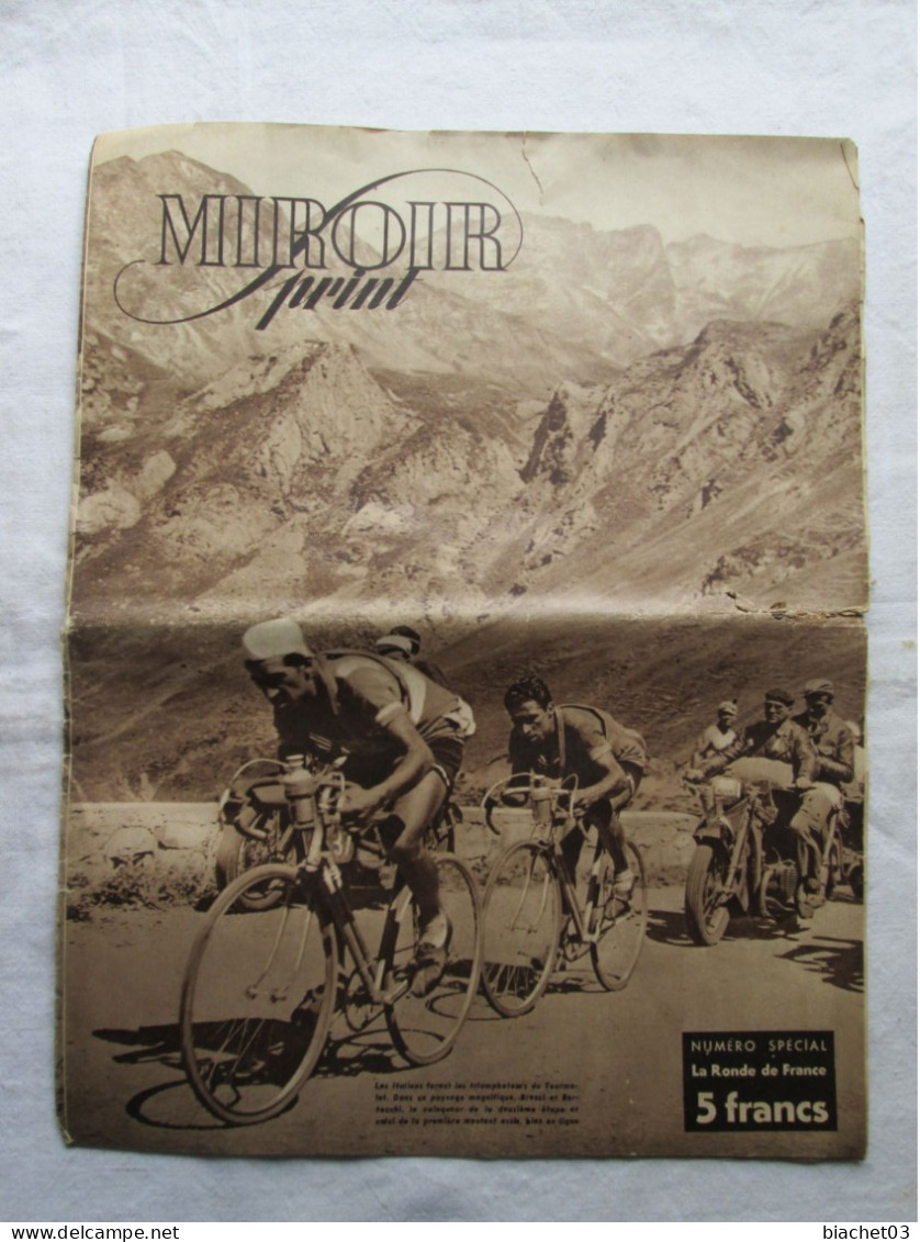 Miroir Sprint Du N°1 A 32 De 1946 Année Complète RARE - Deportes