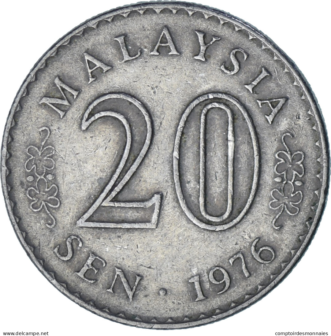 Malaysie, 20 Sen, 1976 - Malesia