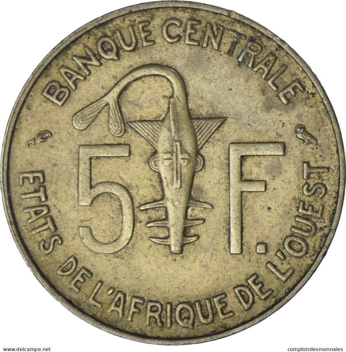 Communauté économique Des États De L'Afrique De L'Ouest, 5 Francs, 1965 - Other - Africa