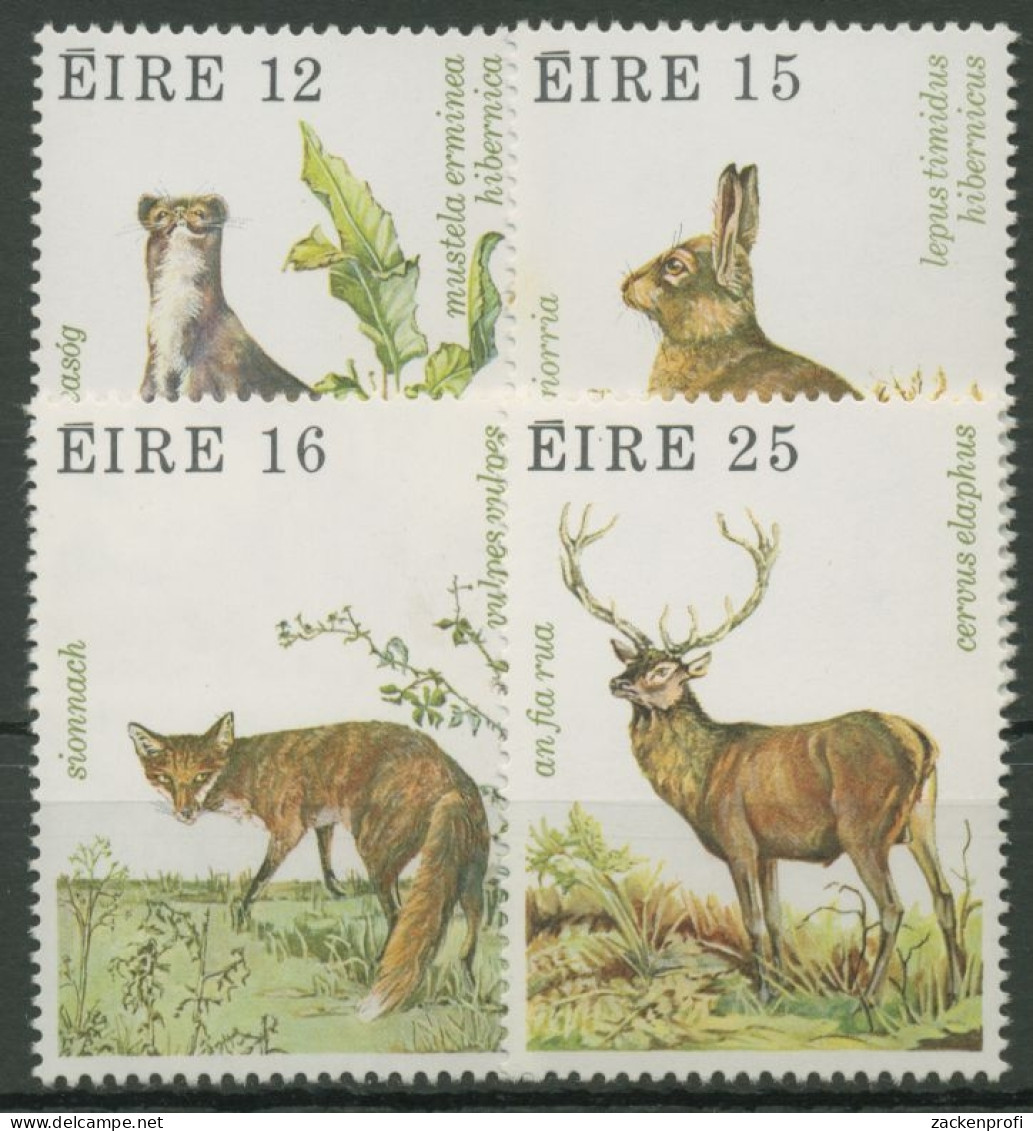 Irland 1980 Jagdbare Wildtiere 421/24 Postfrisch - Ongebruikt