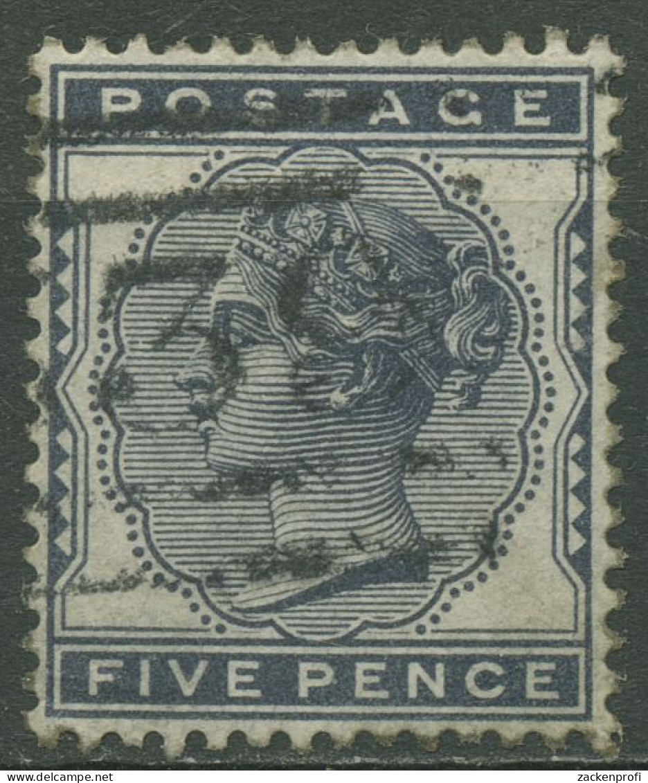 Großbritannien 1880 Königin Victoria 5 Pence, 62 Gestempelt - Used Stamps