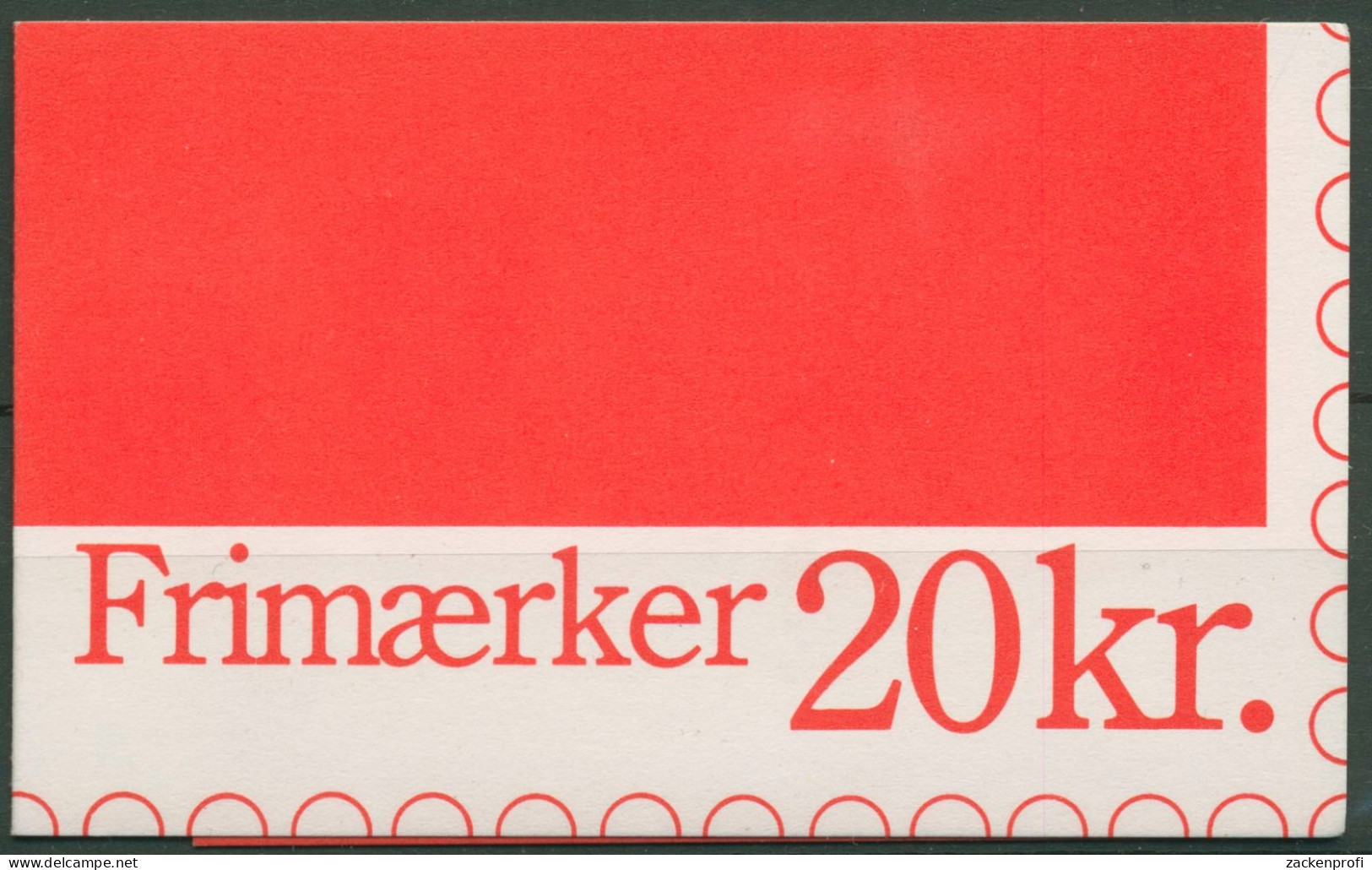 Dänemark 1988 Wellenlinien Königin Markenheftchen MH 38 Postfrisch (C60841) - Carnets