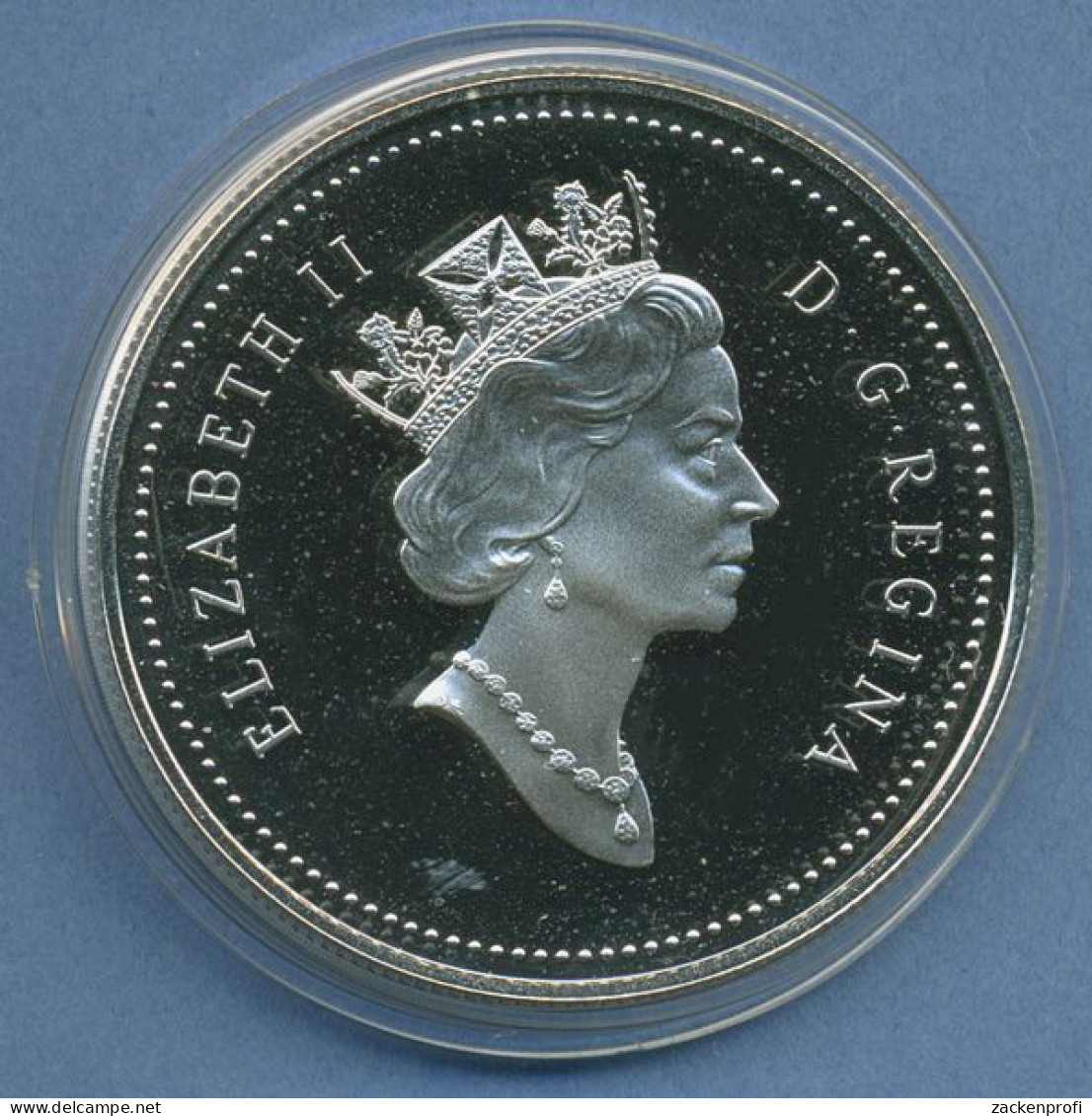 Kanada Dollar 1994, Schlittenhunde, Silber, KM 251 PP In Kapsel (m4673) - Canada