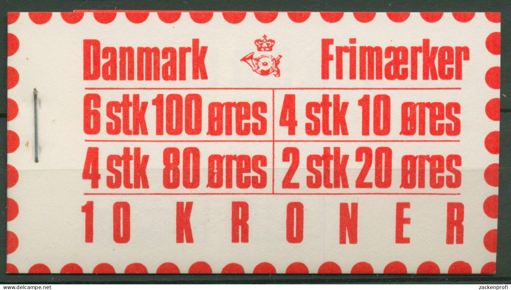 Dänemark 1976 Königin Markenheftchen Mit MiNr.328,556,622,624 Postfrisch(C60848) - Carnets