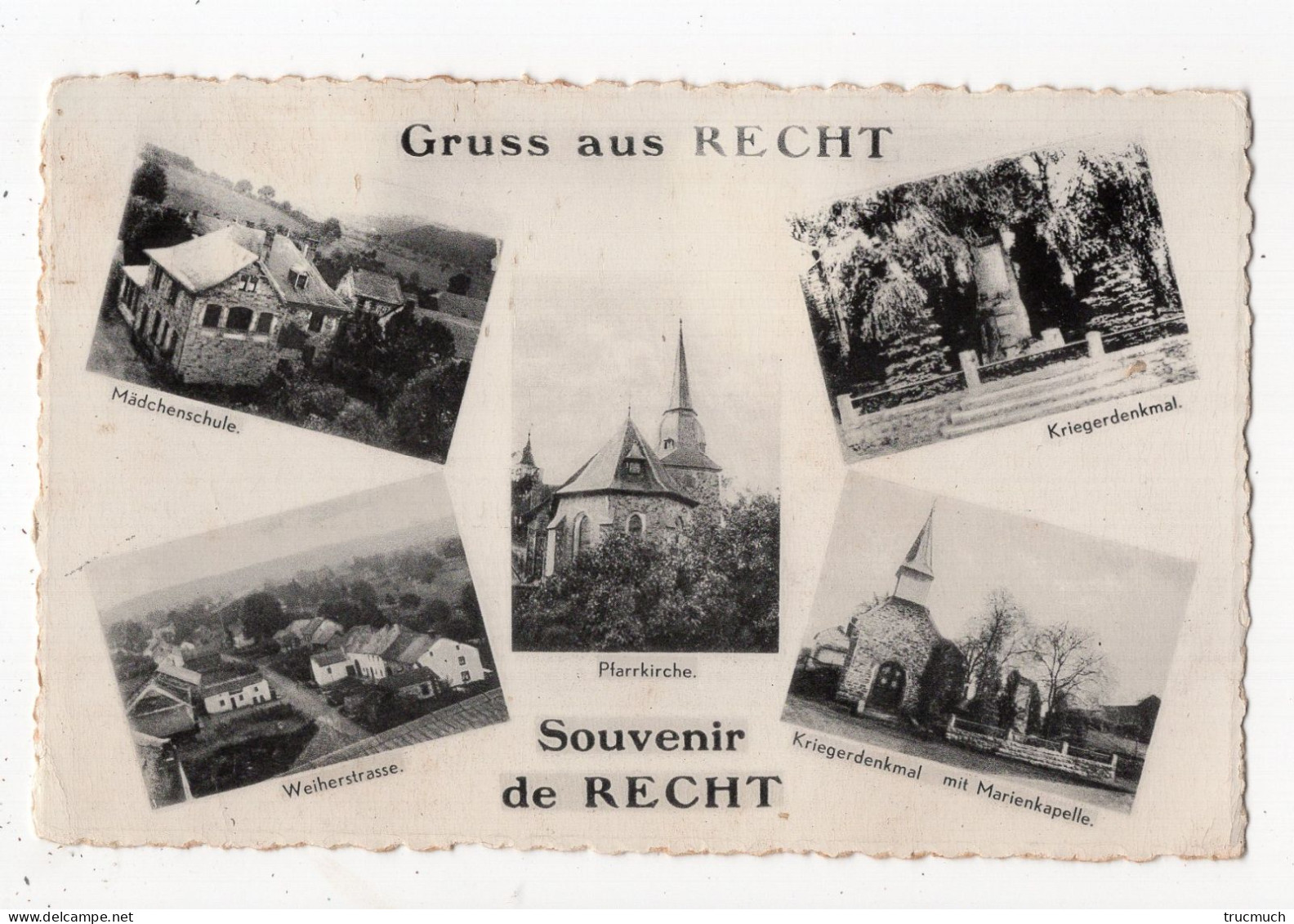 Gruss Aus RECHT - Souvenir De RECHT - Saint-Vith - Sankt Vith