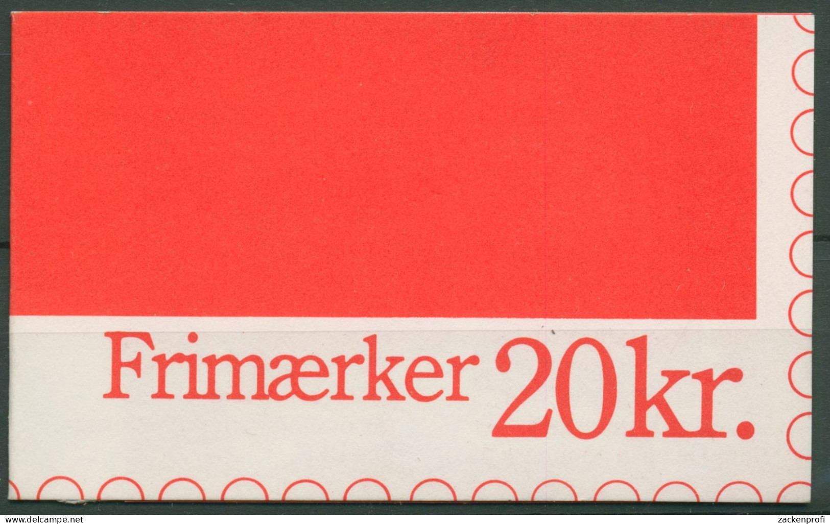 Dänemark 1989 Wellenlinien Königin Markenheftchen MH 40 Postfrisch (C60843) - Booklets