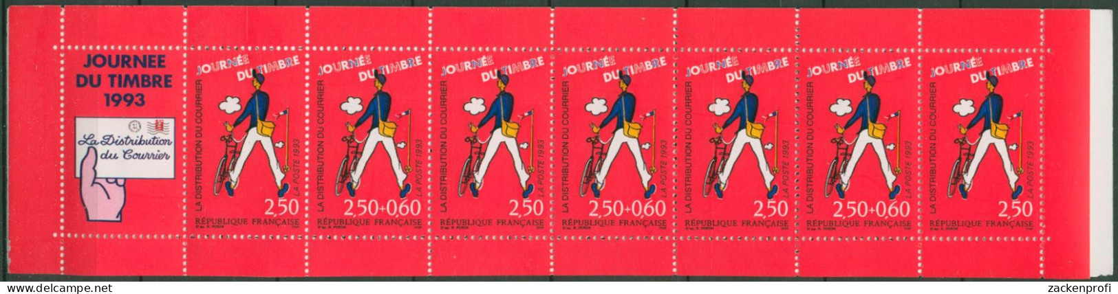 Frankreich 1993 Tag Der Briefmarke Markenheftchen MH 30 Postfrisch (C60875) - Journée Du Timbre