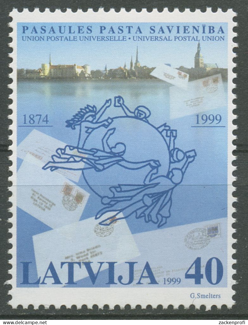 Lettland 1999 Weltpostverein UPU 513 Postfrisch - Lettonie