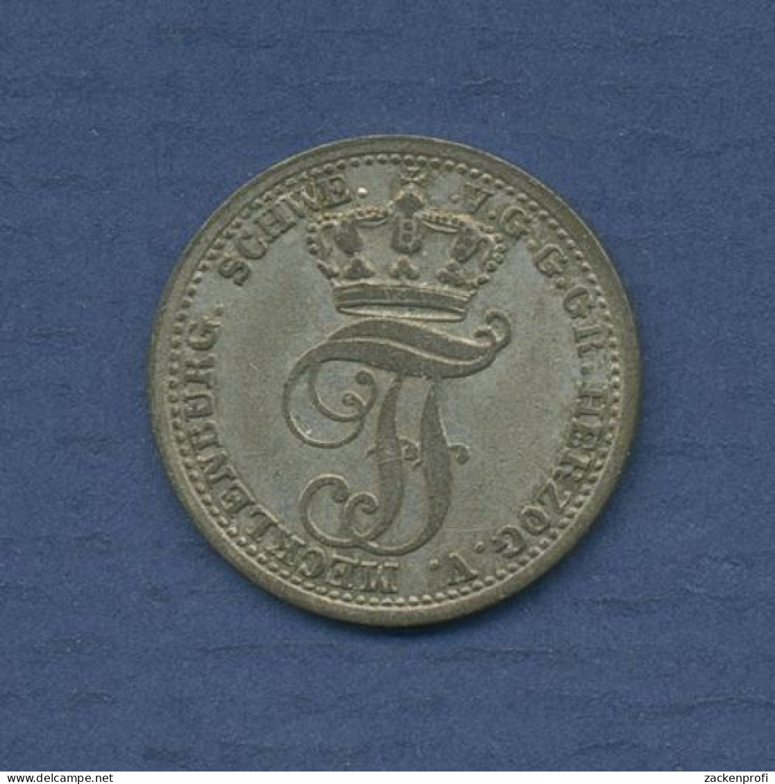Mecklenburg-Schwerin 1/48 Taler 1848, Friedrich Franz II., J 52 Ss+ (m3306) - Petites Monnaies & Autres Subdivisions