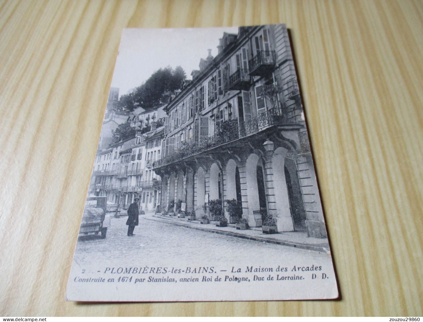 CPA Plombières-les-Bains (88).La Maison Des Arcades. - Plombieres Les Bains