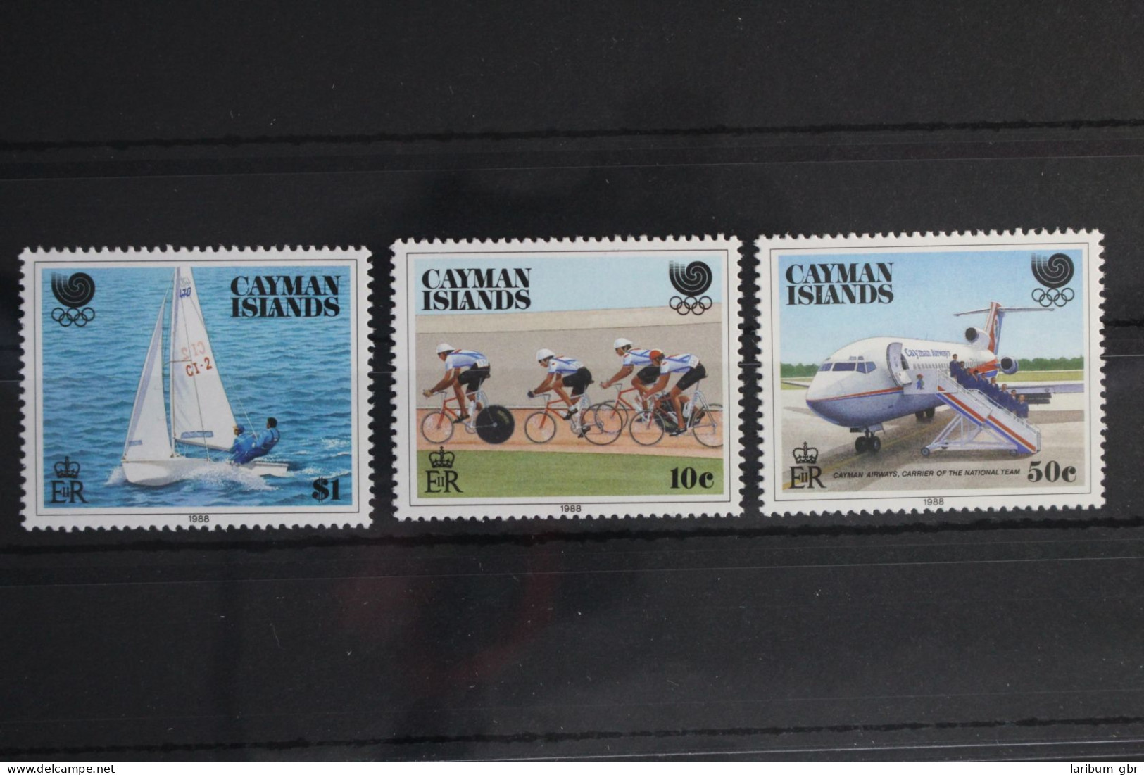Cayman Islands 608-610 Postfrisch Olympische Spiele #WW327 - Andere & Zonder Classificatie