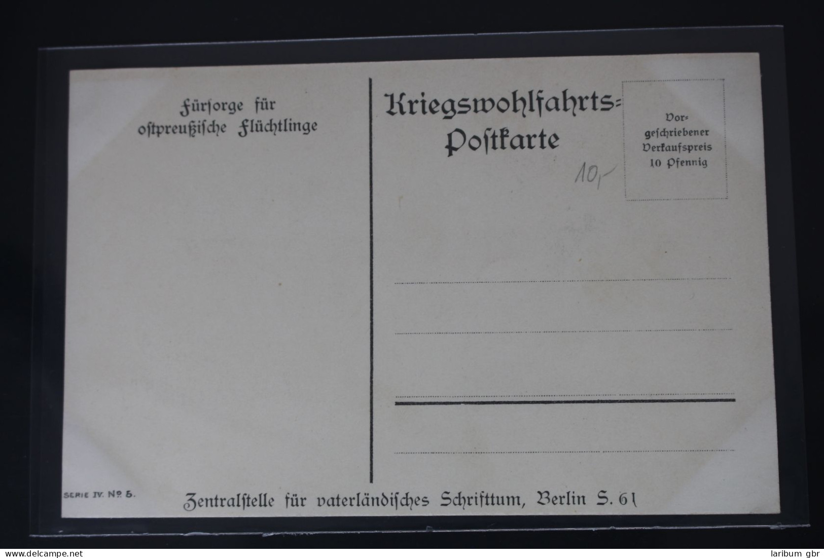 AK Deutschland Kriegswohlfahrtskarte Ungebraucht #PL276 - Autres & Non Classés