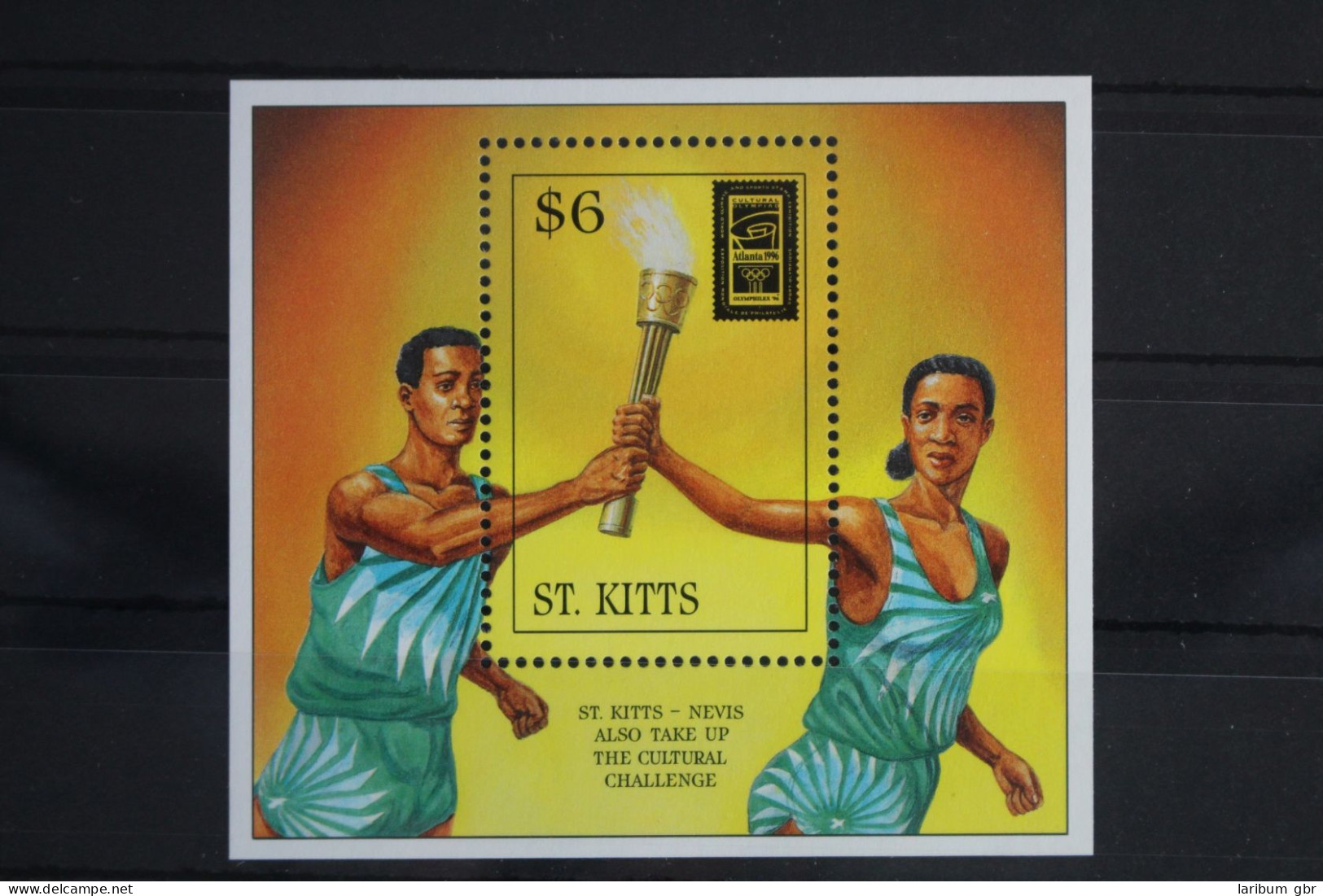 St. Kitts Block 15 Mit 426 Postfrisch Olympische Spiele #WW360 - St.Kitts-et-Nevis ( 1983-...)