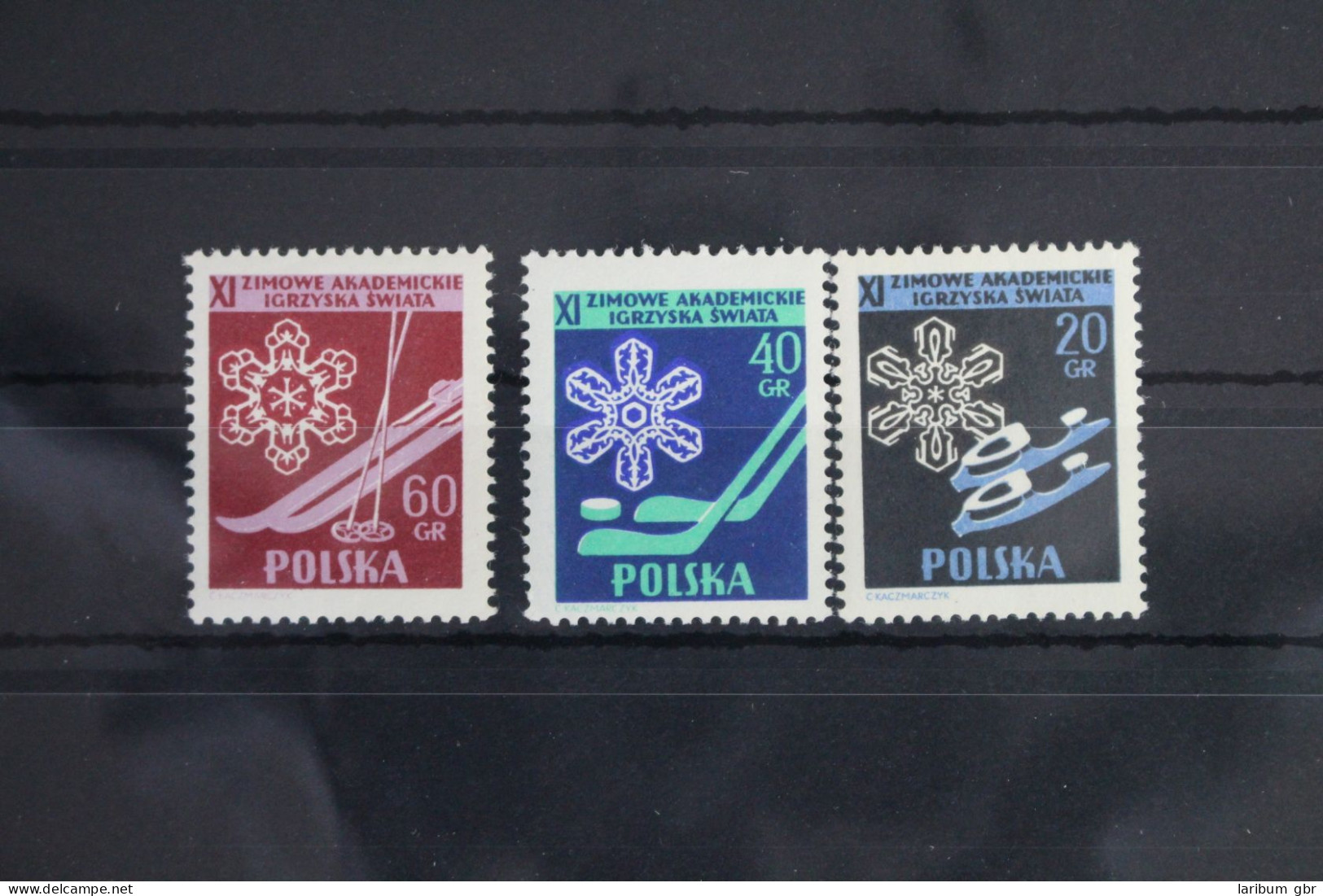 Polen 956A-958A Postfrisch Sport #WW385 - Andere & Zonder Classificatie