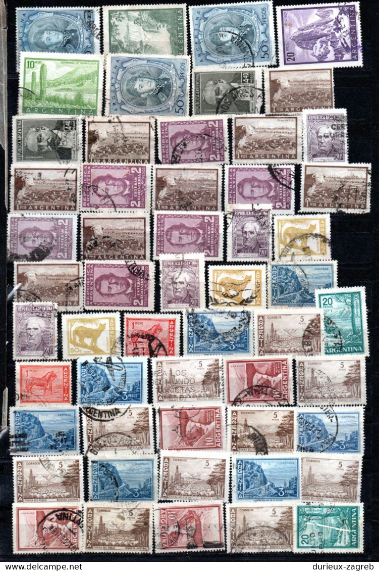 Argentina 1960/70's - Old Stamps Small Accumulation (read Description) B230820 - Gebraucht