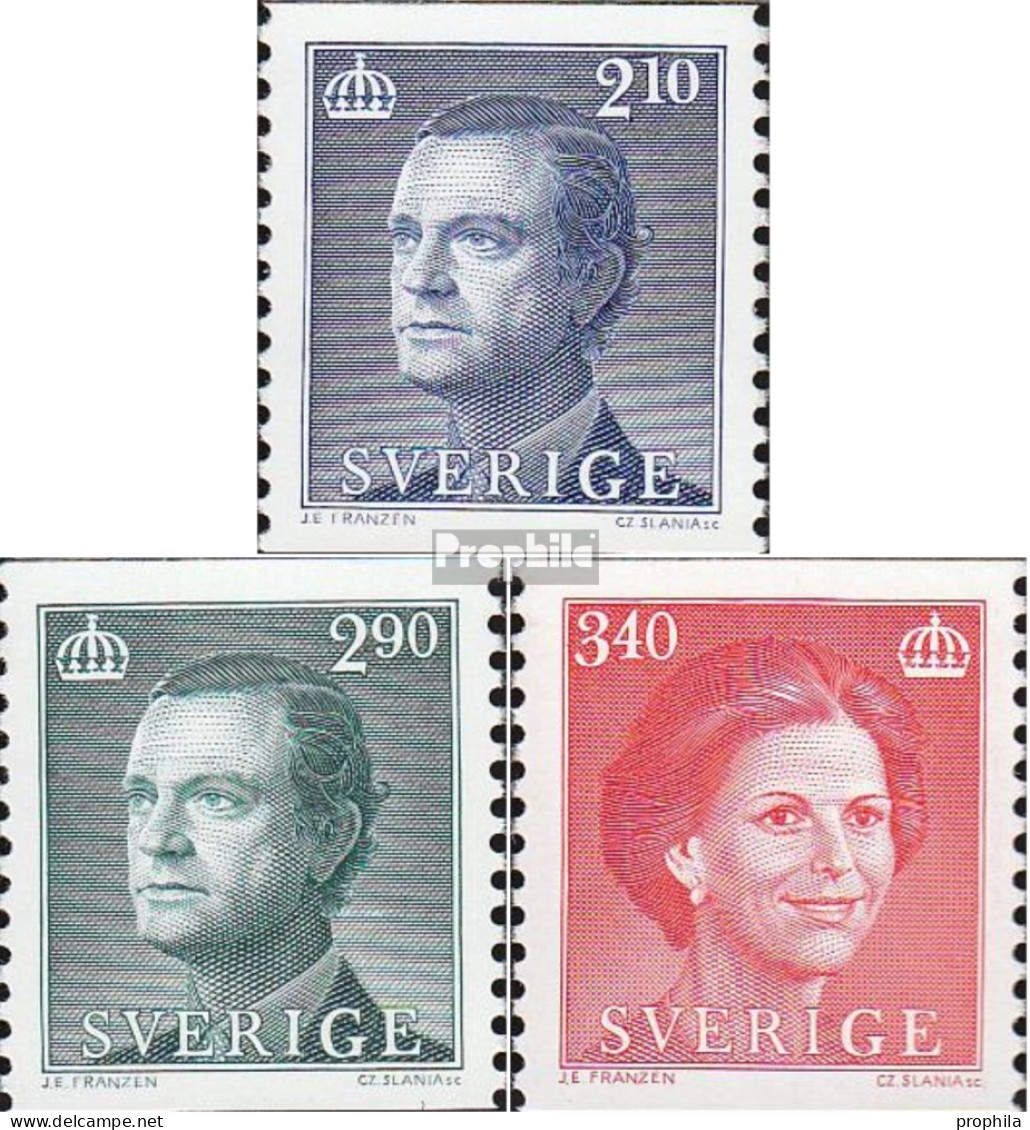 Schweden 1369-1371 (kompl.Ausg.) Postfrisch 1986 Freimarken - Neufs