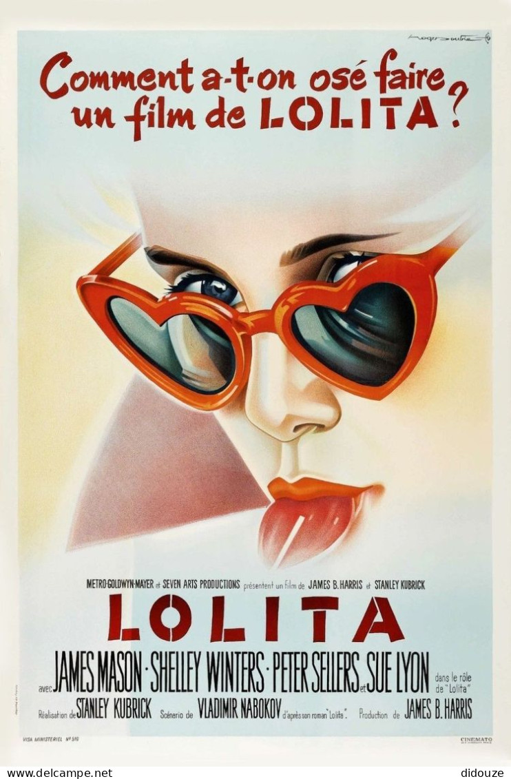 Cinema - Lolita - Affiche De Film - CPM - Carte Neuve - Voir Scans Recto-Verso - Plakate Auf Karten