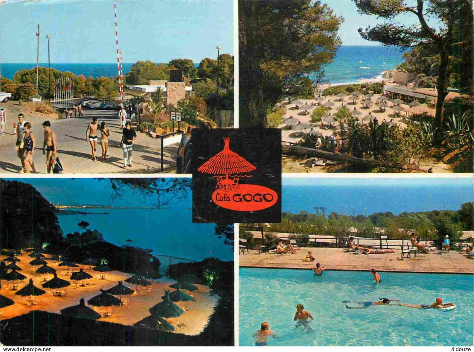 Espagne - Espana - Cataluna - Costa Brava - Playa De Aro - Cala Gogo - Multivues - Piscine - CPM - Voir Scans Recto-Vers - Gerona