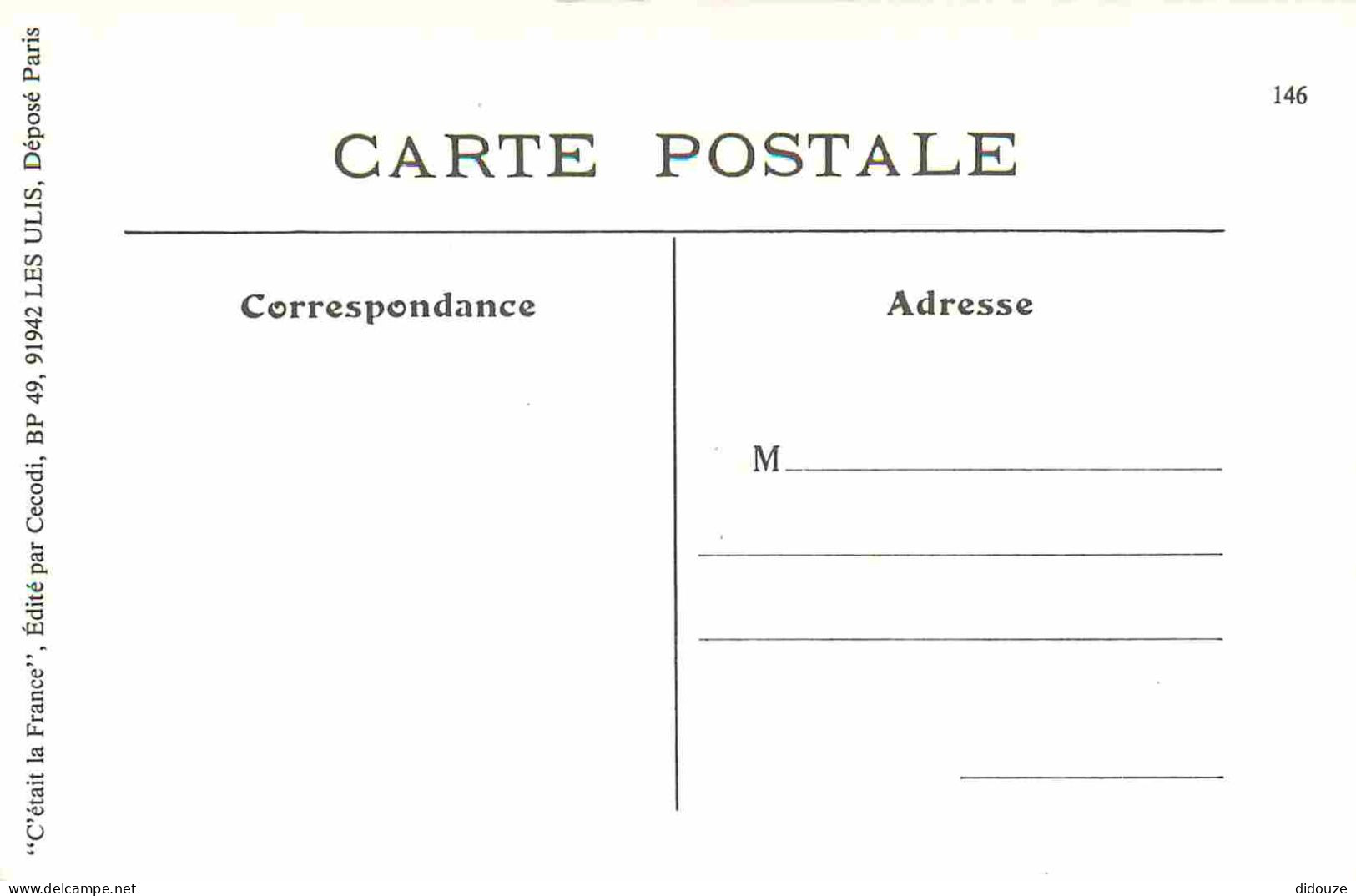 Reproduction CPA - Agriculture - En Beauce - Une Moissonneuse - Paysans - C'était La France - No 146 - CPM Format CPA -  - Other & Unclassified