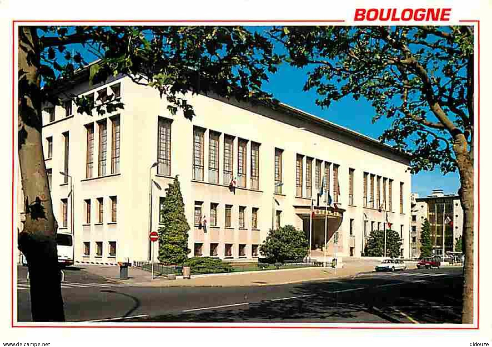 92 - Boulogne-Billancourt - L'Hôtel De Ville - Automobiles - CPM - Voir Scans Recto-Verso - Boulogne Billancourt